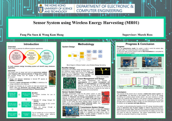 Sensor System using Wireless Energy Harvesting