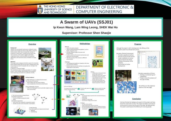 A Swarm of UAVs